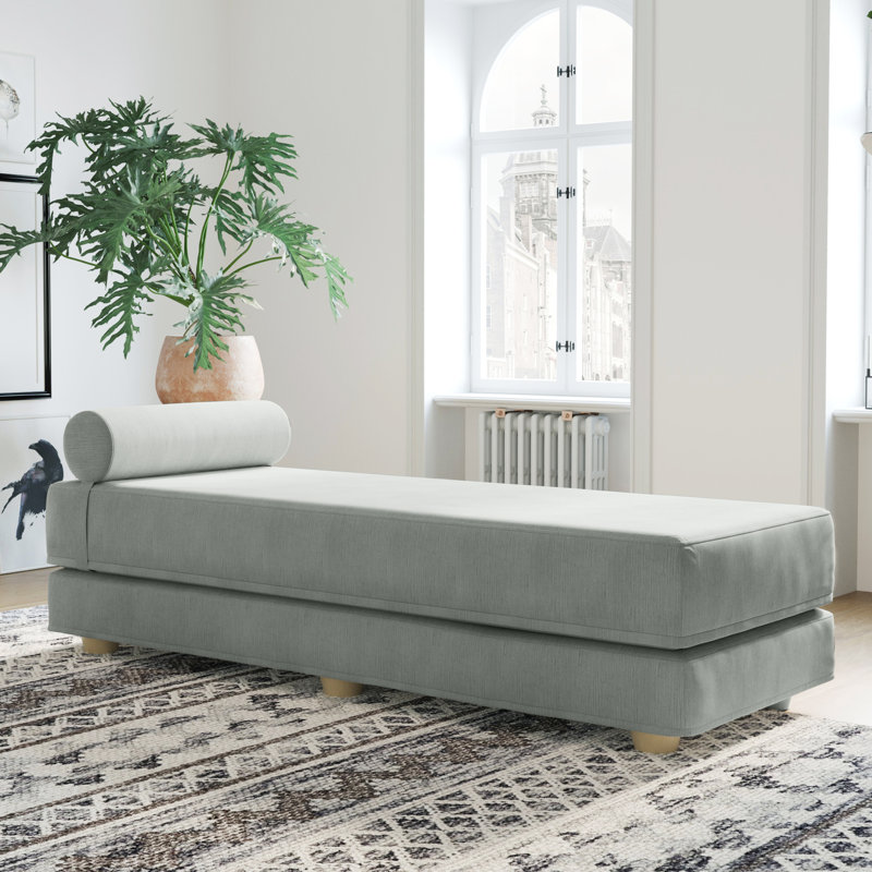 Orren Ellis Kaylena Convertible Daybed Fold Out Sleeper with Queen Size Mattress